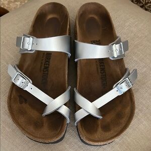 Birkenstock Silver Sandals